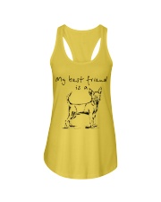My best friend is Chihuahua Ladies Flowy Tank thumbnail