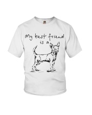 My best friend is Chihuahua Youth T-Shirt thumbnail