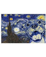 Pit Bull Van Gogh 17x11 Poster front