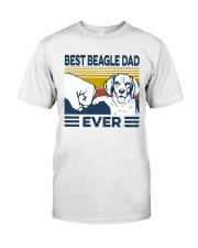 Best Beagle Dad Classic T-Shirt front