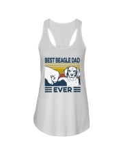 Best Beagle Dad Ladies Flowy Tank tile