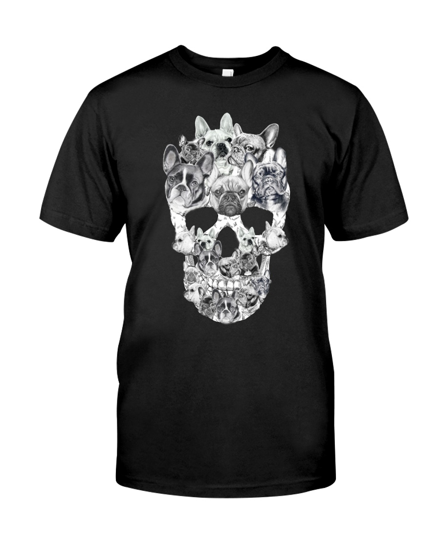 French Bulldog Skull Classic T-Shirt