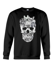 French Bulldog Skull Crewneck Sweatshirt thumbnail