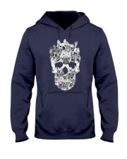 French Bulldog Skull Hooded Sweatshirt thumbnail