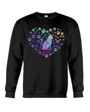 Cat Heart Crewneck Sweatshirt thumbnail