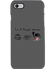 A Simplw Woman Loves Saint Bernard Phone Case thumbnail