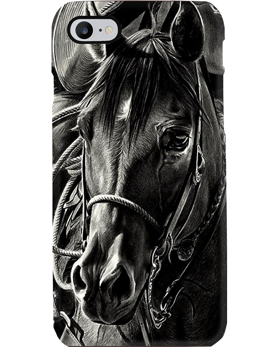 Horse Black Beauty Phone Case