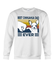 Best Chihuahua Dad Crewneck Sweatshirt tile