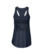 Bunny Two Things Can't Resist Ladies Flowy Tank thumbnail