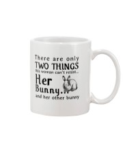Bunny Two Things Can't Resist Mug thumbnail