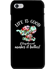Life Is Good Elephant Makes It Better Phone Case thumbnail