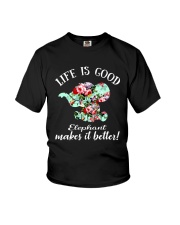 Life Is Good Elephant Makes It Better Youth T-Shirt thumbnail