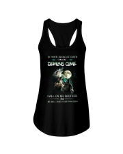 Wolf In Your Darknest Hour Ladies Flowy Tank thumbnail