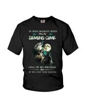Wolf In Your Darknest Hour Youth T-Shirt thumbnail