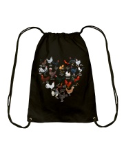 CHICKEN BREEDS OF CHICKEN Drawstring Bag tile
