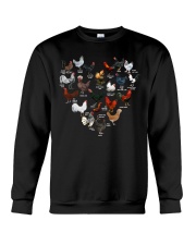 CHICKEN BREEDS OF CHICKEN Crewneck Sweatshirt tile