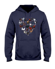 CHICKEN BREEDS OF CHICKEN Hooded Sweatshirt tile