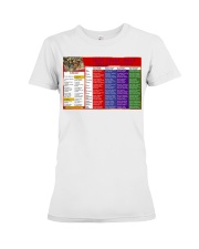 tarot cheat sheet pt lqt-dqh Premium Fit Ladies Tee tile