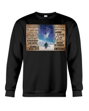 heliskiing today is a good day pt mttn pml Crewneck Sweatshirt tile