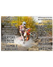 motorcross KT today is a good day pt dvhh DVH 24x16 Poster front