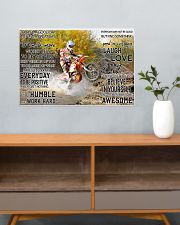 motorcross KT today is a good day pt dvhh DVH 24x16 Poster poster-landscape-24x16-lifestyle-25