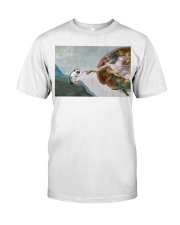 Hedgehog Renaissance Art 2 PDN-dqh Classic T-Shirt tile