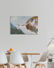 Hedgehog Renaissance Art 2 PDN-dqh 24x16 Gallery Wrapped Canvas Prints aos-canvas-pgw-24x16-lifestyle-front-20