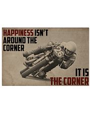 Motorcycle The Corner PDN-dqh Horizontal Poster tile