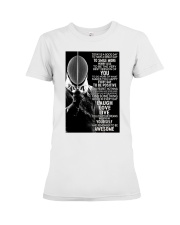 Fencing today dvhd-pml Premium Fit Ladies Tee tile