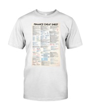 finance cheat sheet pt lqt-nth Classic T-Shirt tile