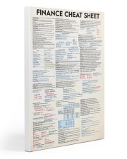 finance cheat sheet pt lqt-nth Gallery Wrapped Canvas Prints tile