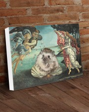 Hedgehog Renaissance Art 4 PDN-dqh 24x16 Gallery Wrapped Canvas Prints aos-canvas-pgw-24x16-lifestyle-front-03