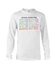 Advanced-Verbs-japanese-pt-lqt-nna Long Sleeve Tee tile