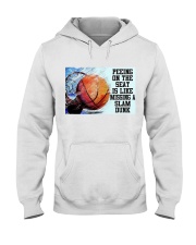 basketball peeing on the seat pt lqt ngt Hooded Sweatshirt tile