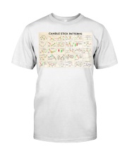 Candle stick patterns pt lqt-dqh Premium Fit Mens Tee tile
