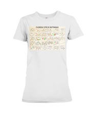 Candle stick patterns pt lqt-dqh Premium Fit Ladies Tee tile