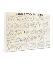 Candle stick patterns pt lqt-dqh 24x16 Gallery Wrapped Canvas Prints front