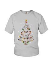 Guitar Xmas tree dvhh nna Youth T-Shirt tile