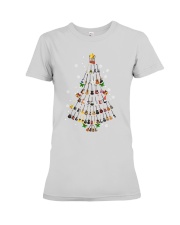 Guitar Xmas tree dvhh nna Premium Fit Ladies Tee tile