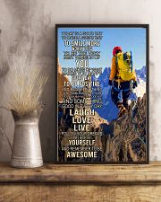 Mountaineering good day to be a great dvhh-dqh 16x24 Poster lifestyle-poster-3