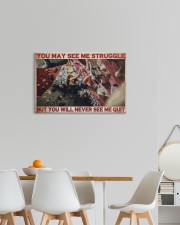 Bouldering Never See Me Quit PDN-pml 24x16 Gallery Wrapped Canvas Prints aos-canvas-pgw-24x16-lifestyle-front-20