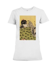 Hedgehog Japan Art 2 PDN-dqh Premium Fit Ladies Tee tile
