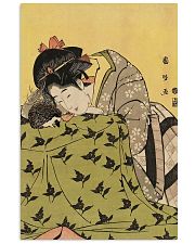 Hedgehog Japan Art 2 PDN-dqh Vertical Poster tile