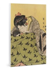 Hedgehog Japan Art 2 PDN-dqh 24x36 Gallery Wrapped Canvas Prints front