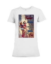 Hrly girl be fearless poster ttb-NTV Premium Fit Ladies Tee tile