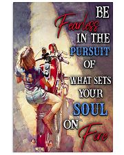 Hrly girl be fearless poster ttb-NTV Vertical Poster tile
