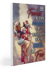 Hrly girl be fearless poster ttb-NTV 20x30 Gallery Wrapped Canvas Prints front
