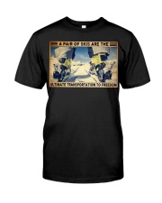 skiing shoes ultimate transportation pt phq Premium Fit Mens Tee tile