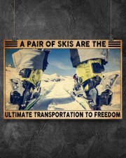 skiing shoes ultimate transportation pt phq 24x16 Poster aos-poster-landscape-24x16-lifestyle-13