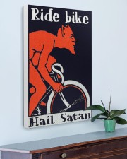 ride bike hail satan pt phq ngt 20x30 Gallery Wrapped Canvas Prints aos-canvas-pgw-20x30-lifestyle-front-01
